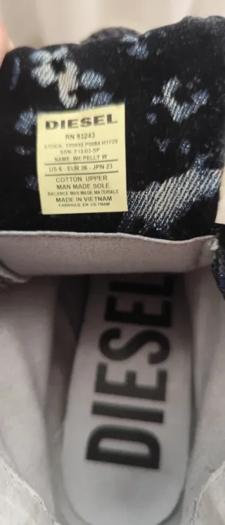 Botines de plataforma talla 36