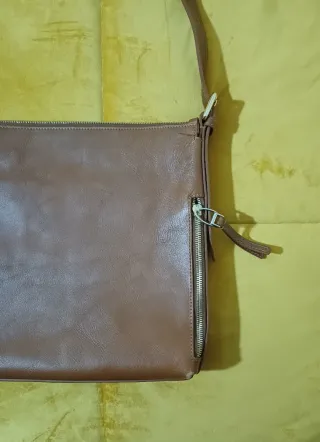 Borsa a spalla Nero Giardini marrone