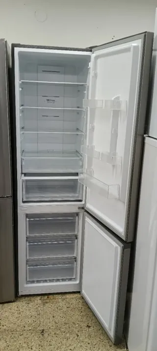 Nevera Combi BENAVENT Acero Inoxidable NO FROST