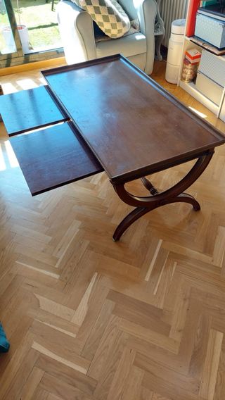 Mesa de centro extensible madera