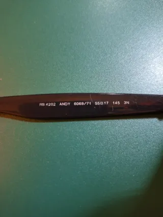 Gafas de sol Ray-Ban de pasta negras