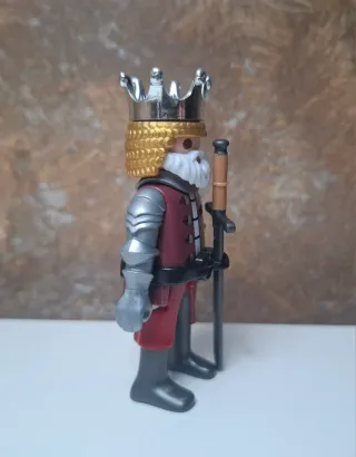 Playmobil custom rey medieval