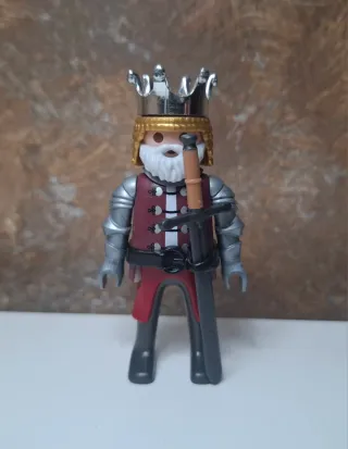 Playmobil custom rey medieval