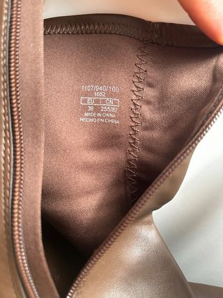 Botas plataforma Pull&Bear marrones