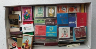 Colección de cerillas antiguas
