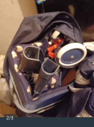 Cuna de viaje plegable