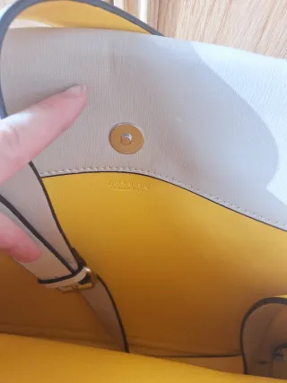 Bolso Zara Collection Básico Beige