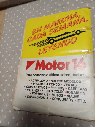 Album Coches Motor 16
