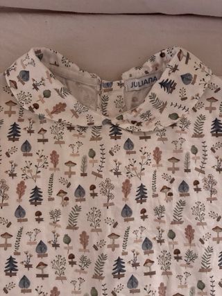 Conjunto infantil estampado bosque