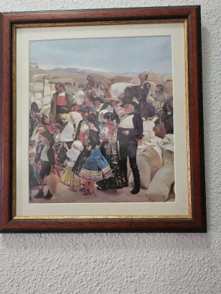 Reproducción cuadro Sorolla