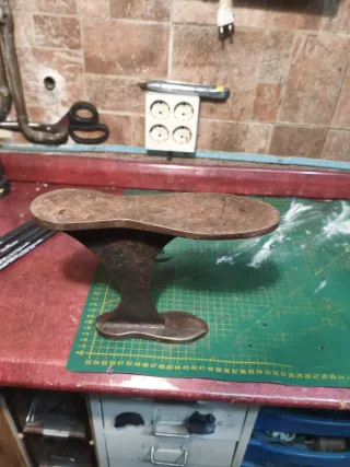 Yunque zapatero forjado antiguo 30cm