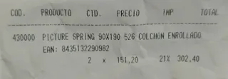 2 materassi in schiuma ad alta densità + molle insacchettate