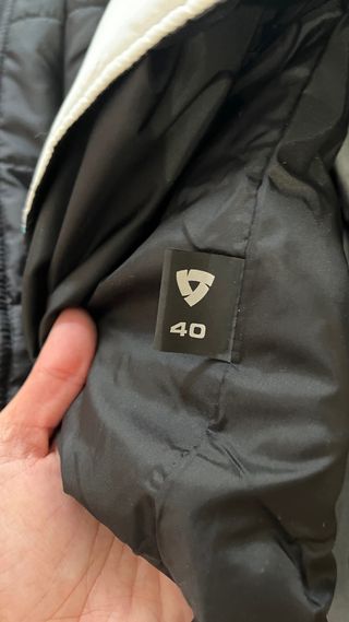Chaqueta Moto Revit Negra 4 estaciones mujer