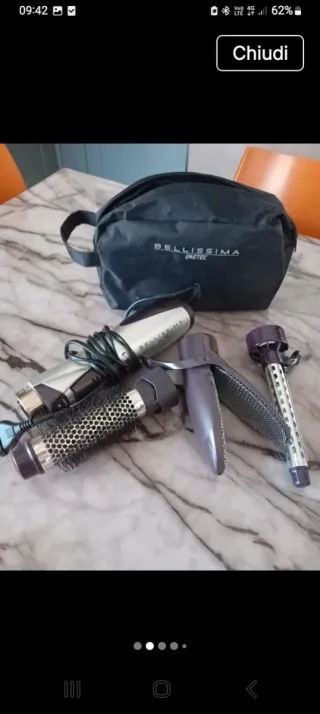 Bellissima Imetec Set Accessori Capelli