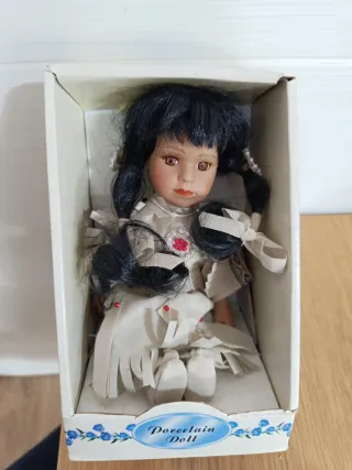 Muñeca Porcelana Alta Calidad Años 90