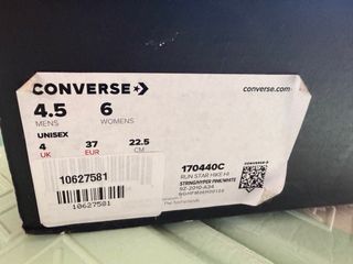 Converse Chuck Taylor All Star Talla 37 Beige