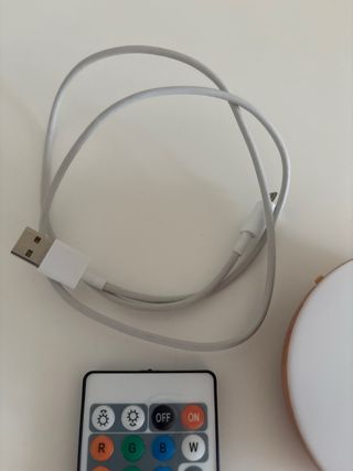 Lámpara LED ambiente con mando