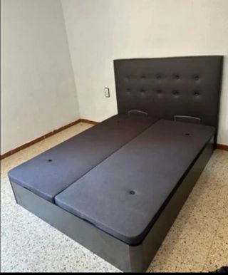 Camas tipo canapé con colchón incluido