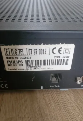 Receptor Decodificador Digital+ Philips