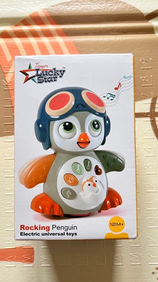 Pingüino Rockero Eléctrico Lucky Star