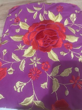 Mantón Flamenco Bordado