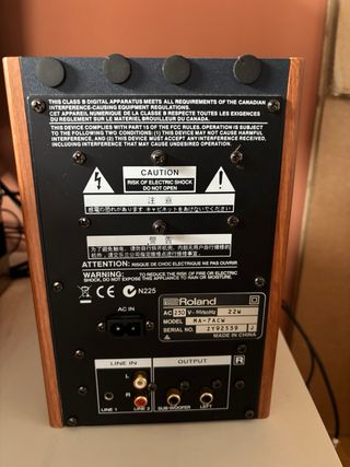 Altavoces Cakewalk by Roland MA-7A