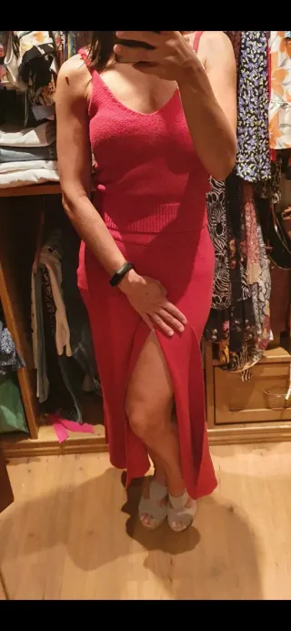 Conjunto Mango Rojo