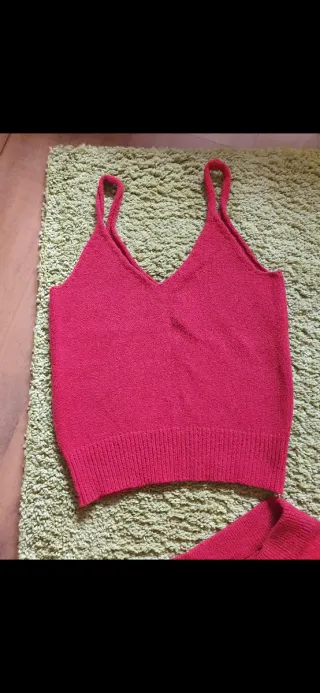 Conjunto Mango Rojo
