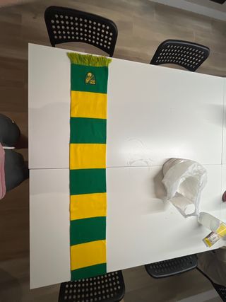 Bufanda Norwich City Verde y Amarilla