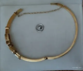 Pulsera rígida oro y diamantes Venta en persona