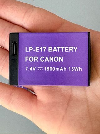 Batería LP-E17 para camara 1800mAh