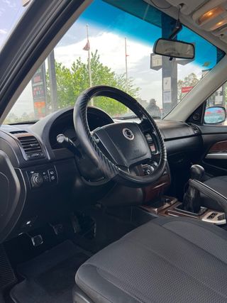 SsangYong Rexton 2006 Bola de remolque pegatina B