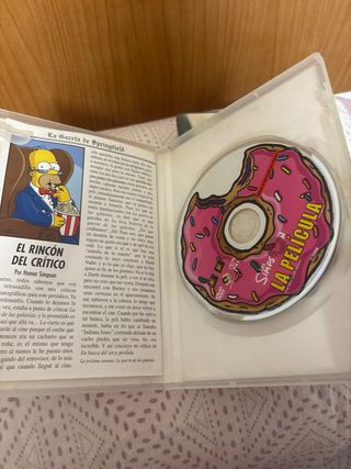 DVD Los Simpson y Bambi 2 Película
