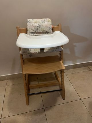 Trona Stokke de madera