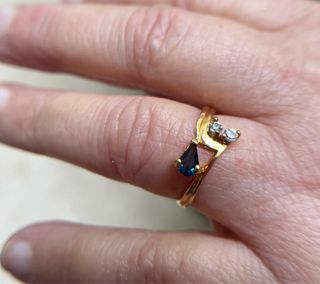 Conjunto vintage joyería oro