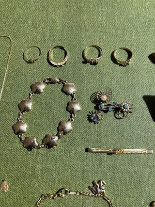 Conjunto vintage joyería oro