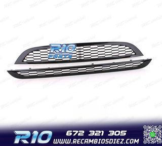 PARRILLA MINI COOPER S 01-06 NEGRO BRILLO