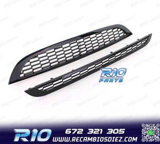 PARRILLA MINI COOPER S 01-06 NEGRO BRILLO