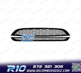 PARRILLA MINI COOPER S 01-06 NEGRO BRILLO