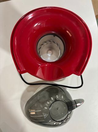 Palomitera Cecotec 1200W Negra y Roja