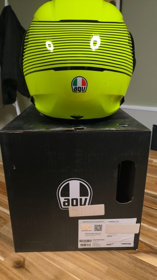 Casco AGV COMPACT ST SOLID PINLOCK Talla S
