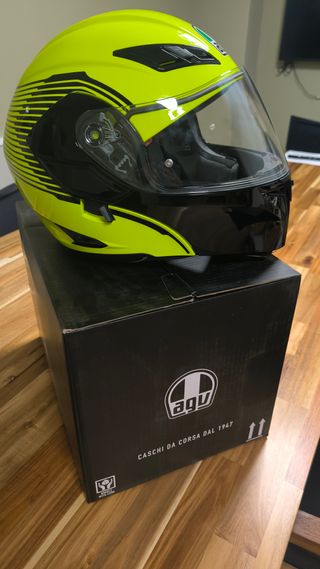 Casco AGV COMPACT ST SOLID PINLOCK Talla S