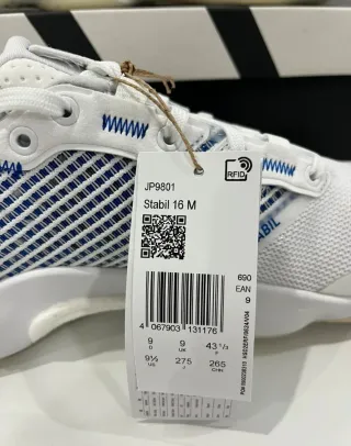 Adidas Stabil 16 Talla 43 1/3 Nuevas