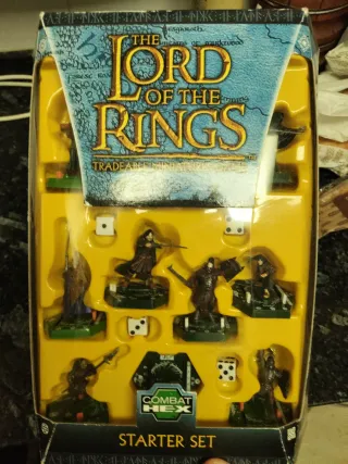 El Señor de los Anillos Juego Minis combat hex