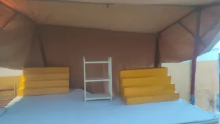 Parada y Lona Impermeable para Mercados