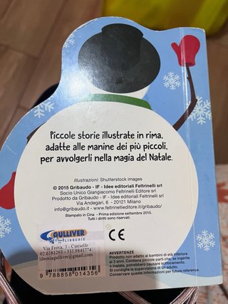 Libro: il pupazzo di neve