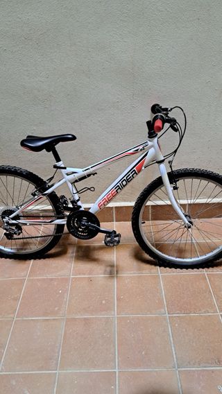 Bicicleta de Montaña Freerider Blanca