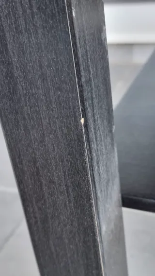 Mesa de centro negra
