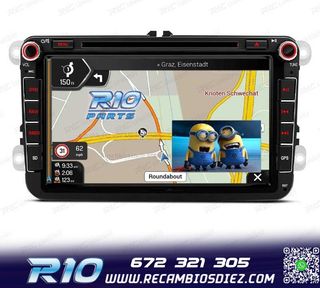 RADIO GPS ANDROID 14 PARA VOLKSWAGEN VW GOLF POLO PASSAT CAD