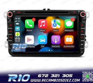 RADIO GPS ANDROID 14 PARA VOLKSWAGEN VW GOLF POLO PASSAT CAD